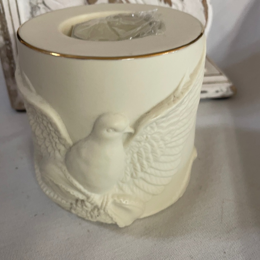 Lenox Dove Votive Candle Holder